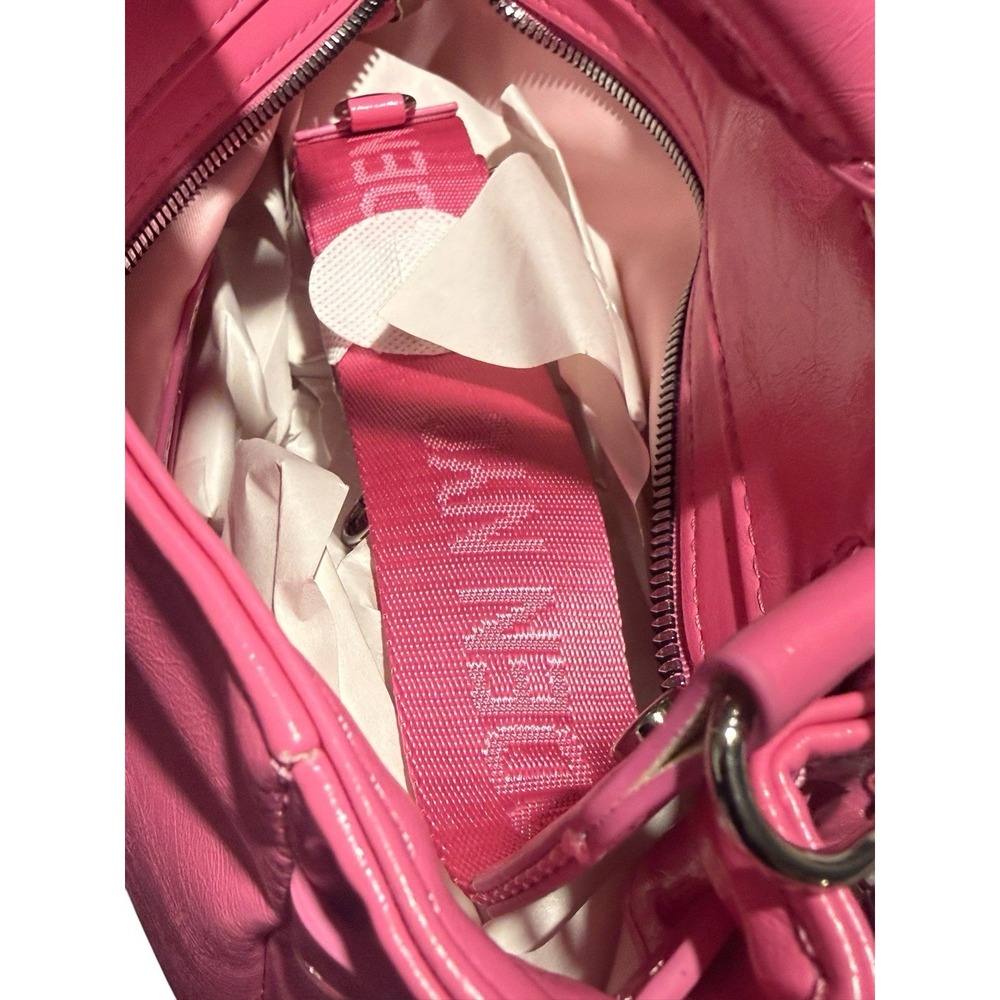 Y2K Trendy Top Handle Bag Pink Women's Madden NYC - Picture 4 of 4